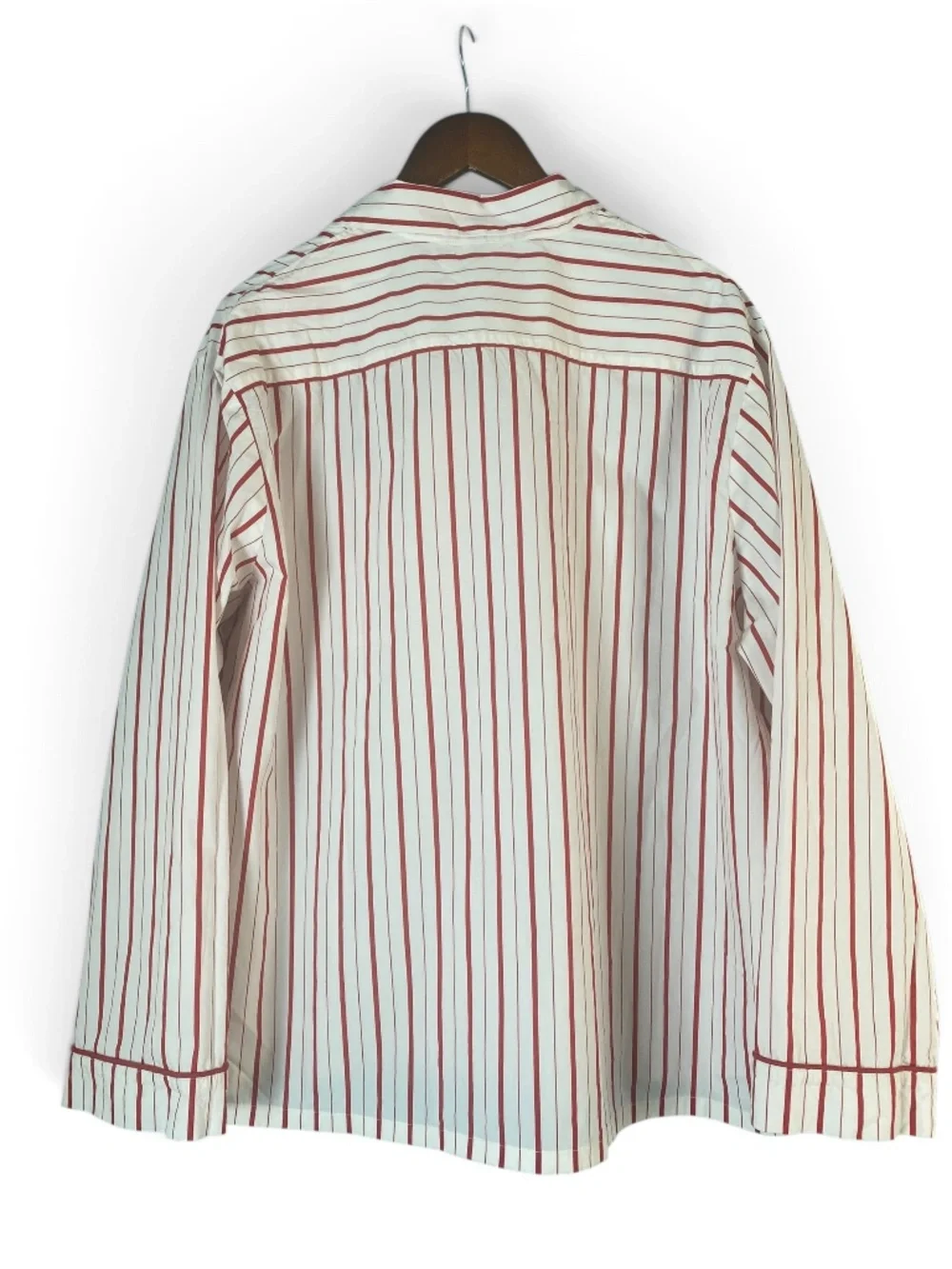 J.Crew Cotton Poplin Pajama Set Men’s XL Red White Stripe Unisex
